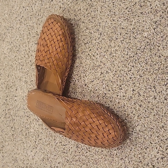 Mohinders Leather Slip On Sandals Shoes Sz 7 - Picture 2 of 5
